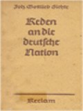 Reden An Die Deutsche Nation