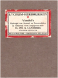 Image of Lyceum-Herdrukken II: Vondel's Gijsbreght Van Aemstel En Leeuwendalers