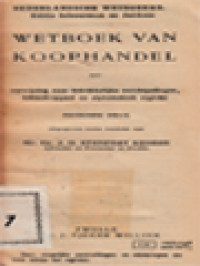 Wetboek Van Koophandel