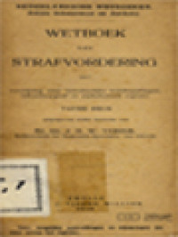 Image of Wetboek Van Strafvordering