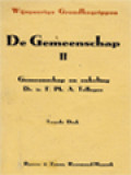 De Gemeenschap II: Gemeenschap En Enkeling