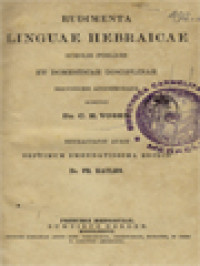 Rudimenta Linguae Hebraicae