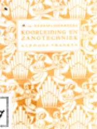 Image of Koorleiding En Zangtechniek