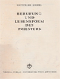 Image of Berufung Und Lebensform Des Priesters