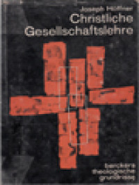 Christliche Gesellschaftslehre