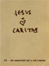 Image of Jesus Caritas 20: De Waarheid Zal U Vrij Maken