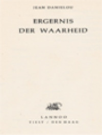 Ergernis Der Waarheid