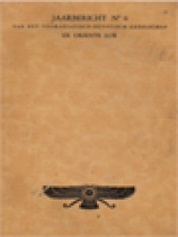 Image of Jaarbericht No. 6: Van Het Voporaziatisch-Egyptisch Gezelschap Ex Oriente Lux