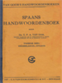 Image of Spaans Handwoordenboek II: Nederlands-Spaans