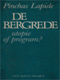 De Bergrede - Utopie Of Program?