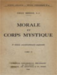 Morale Et Corps Mystique II