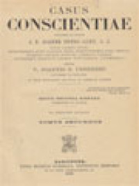 Casus Conscientiae II