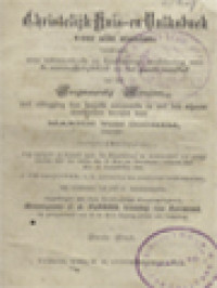 Image of Christelijk Huis En Volksboek