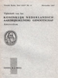 Tijdschrift Van Het Koninklijk Nederlandsch Aardrijkskundig Genootschap Amsterdam (November 1947)