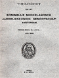 Tijdschrift Van Het Koninklijk Nederlandsch Aardrijkskundig Genootschap Amsterdam (Juli 1946)