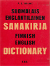 Suomalais Englantilainen Sankirja (Finnish-English Dictionary)