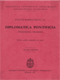 Diplomatica Pontificia (Praelectionum Lineamenta)