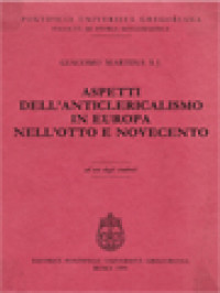 Aspetti Dell'Amticlericalismo In Europa Nell'otto E Novecento