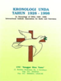 Kronologi Unda Tahun 1928 - 1998 (A Chronology Of UNDA 1928-1998) International Catholic Association For Radio And Television