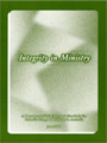 Integrity In Ministry: A Document Of Principles And Standards For Catholic Clergy & Religious In Australia