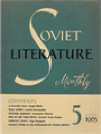 Soviet Literature 5 - 1965