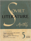 Soviet Literature 5 - 1966