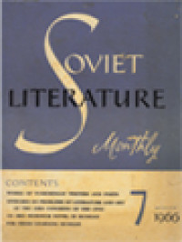 Soviet Literature 7 - 1966