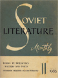 Image of Soviet Literature 11 - 1965