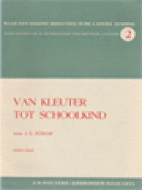 Van Kleuter Tot Schoolkind