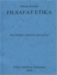 Image of Filsafat Etika (Diktat Kuliah)