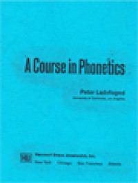 Image of A Course In Phonetics