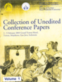 Image of Collection Of Unedited Conference Papers 1:  3-5 February 2003 Grand Trawas Hotel, Trawas, Mojkerto, East Java, Indonesia