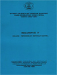 Kumpulan Makalah Seminar Nasional Hasil Penelitian Dosen Muda Tahun 1996/1997: Kelompok IV (Bidang: Pendidikan, Seni Dan Sastra)