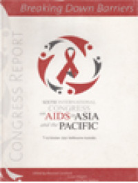 Sixth International Congress On Aids In Asia And The Pacific 5-10 October 2001 Melbourne Australia