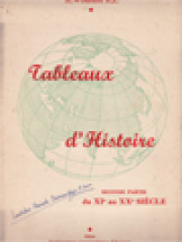 Image of Tableaux D'Histoire II: Du XIer Au XXe Siècle