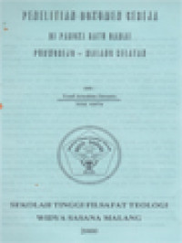 Image of Penelitian Dokumen Gereja Di Paroki Ratu Damai Purworejo - Malang Selatan