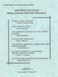 Image of Kontekstualisasi Perkuliahan Teologi Filsafat: Christ, Faith, Culture; Asian Image Of Jesus; The Contextualization Of The Stories Of Jesus; Contextual Theology; Contextual Theology: Liberation And Indigenization; Contextualization: The Theory, The Gap, The Challenge; Konteks Dari Modern Ke Postmodern - Nyepi Dosen STFT Widya Sasana 2003