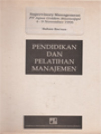 Image of Pendidikan Dan Pelatihan Manajemen