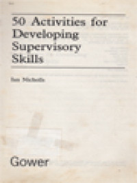 50 Activities For Developing Supervisory Skills