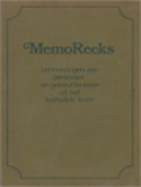 Image of Memoreeks - Herinneringen Aan Personen En Gebeurtenissen Uit Het Katholiek Leven: Herinneringen Van Pater Dr. A. Van Der Wey O.Carm, Priester, Filosoof, Publicist