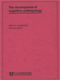 Image of The Development Of Cognitive Anthropology