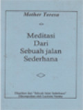 Meditasi Dari Sebuah Jalan Sederhana