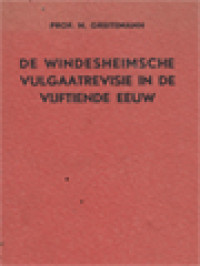 Image of De Windesheimsche Vulgaatrevisie In De Vijftiende Eeuw