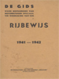 De Gids Voor Bestuurders Van Motorrijtuigen Speciaal Ter Verkrijging Van Een Rijbewijs 1941-1942