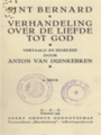 Image of Sint Bernard: Verhandelinge Over De Liefde Tot God