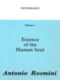 Psychology I: Essence Of The Human Soul