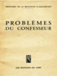 Problèmes Du Confesseur: Problemes De La Religieuse D'aujourd'hui