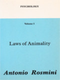 Psychology III: Laws Of Animality