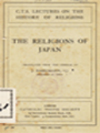 Image of The Religions Of Japan: C.T.S. Lectures On The History Of Religions