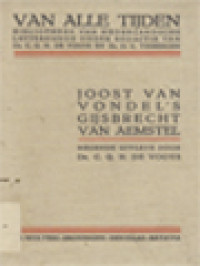 Image of Joost Van Vondel's Gijsbrecht Van Aemstel: D'onderganck Van Zijne Stadt En Zijn Ballingschap Treurspel Urbs Antiqua Ruit (D'aeloude Stadt Gaet Te Gront)